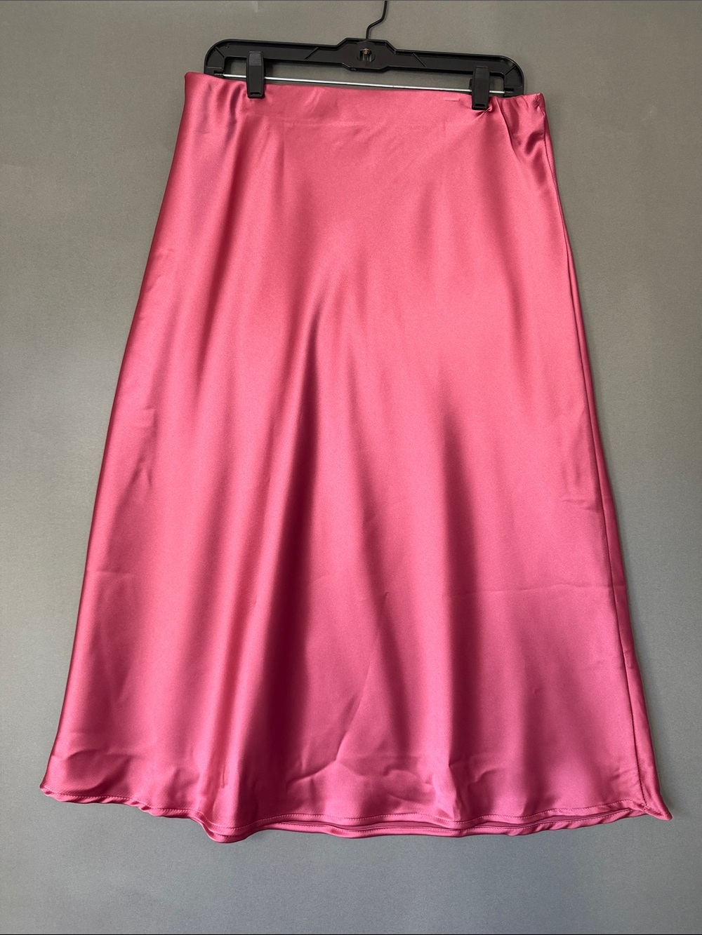 Pin Satin Skirt L NWT Renee C Women's Satin Skirt Nordstrom skirt NWT